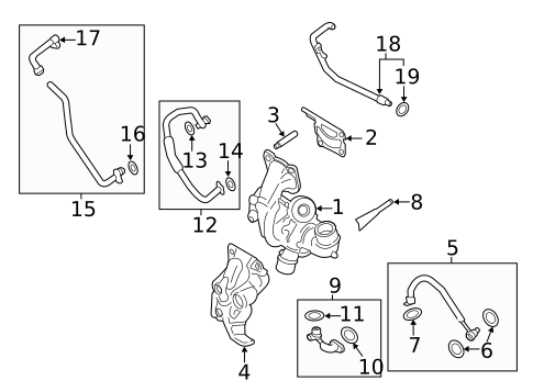 Turbocharger, Supercharger & Ram Air for 2019 Lincoln MKC #0