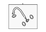 OSL26 - Engine: Motorcraftâ„¢ Oil Feed Tube for Ford Image