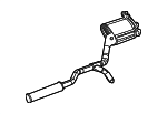 4721554AE - : Resonator &amp; Pipe Assembly for Chrysler: Pacifica Image