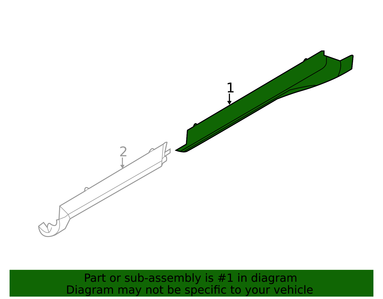 Genuine OEM Ford Part - Rocker Panel Guard BG1Z-5410176-BA | Genuine ...
