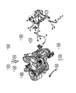 6505788AA - Electrical: Stud for Chrysler: 300M, Concorde | Dodge: Intrepid | Jeep: Cherokee, Liberty, Wrangler Image