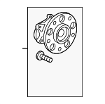 42200TG8A01 - Brakes: Hub &amp; Bearing for Acura Image