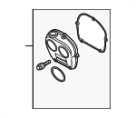 6K103269E - Engine: Engine Timing Cover for Audi Image