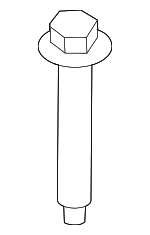 W500743S301 - Engine: Side Mount Mount Bolt for Ford Image
