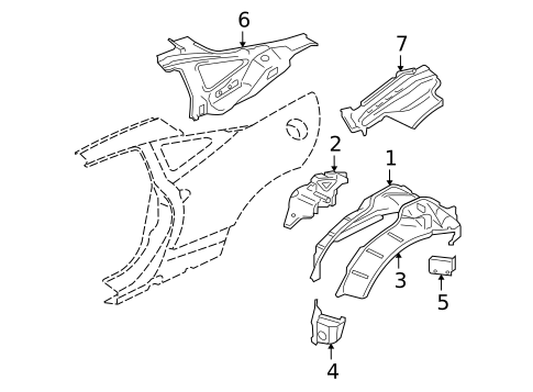 Inner Structure for 2010 Mitsubishi Eclipse #0