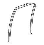 6814248010 - Body: Run Channel for Lexus: RX300 Image