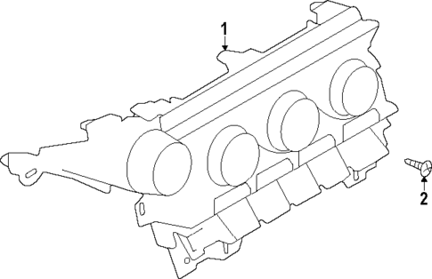Automatic Temperature Controls for 2022 Subaru BRZ #2