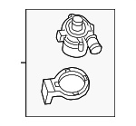 3QF965567 - Cooling System: Auxiliary Pump for Volkswagen Image