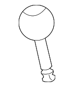 SG081X9AA - Body: Shift Knob for Mopar Image