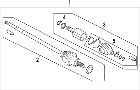Drive Axles for 2025 Subaru WRX #0
