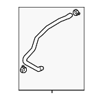 PX4J1518Y - Cooling System: Lower Hose for Mazda: 3, CX-30 Image