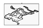 89022972 - Body: Floor for Chevrolet: Malibu Image