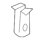 9046705171 - Body: Back Glass Trim Clip for Lexus: ES250, ES300h, ES350, GS F, GS Turbo, GS200t, GS300, GS350, GS450h, GX550, LC500, LC500h, LS500, LS500h, LX570, NX250, NX350, NX350h, NX450h+, RC F, RC300, RC350, RX350, RX350h, RX450h+, RX500h, TX350, TX500h, TX550h+ Image