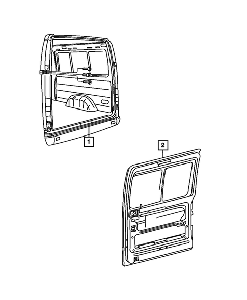 Doors for 2006 Dodge Sprinter 3500 #0