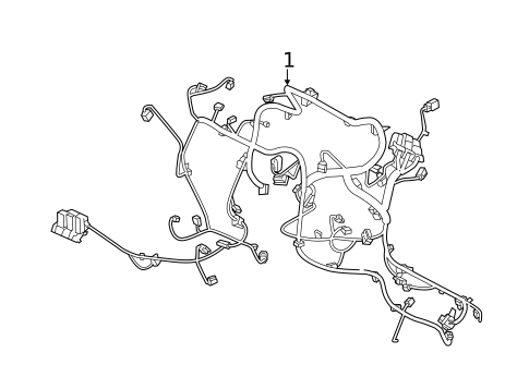 Wiring Harness for 2010 Cadillac CTS #0