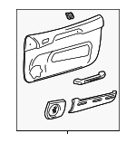 6762042081B2 - Body: Trim Panel Assembly for Toyota Image