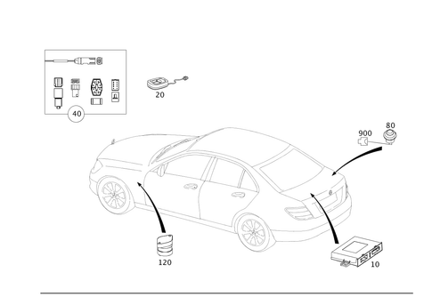 Taxi Additional Parts for 2008 Mercedes-Benz C300 #0