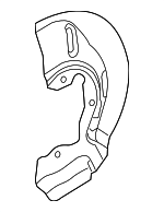 51756BE060 - : Splash Shield for Hyundai Image