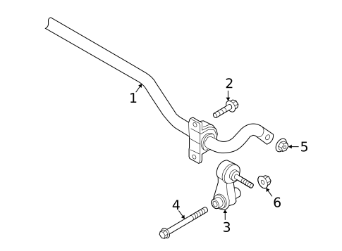 Stabilizer Bar & Components for 2025 Audi Q3 #0
