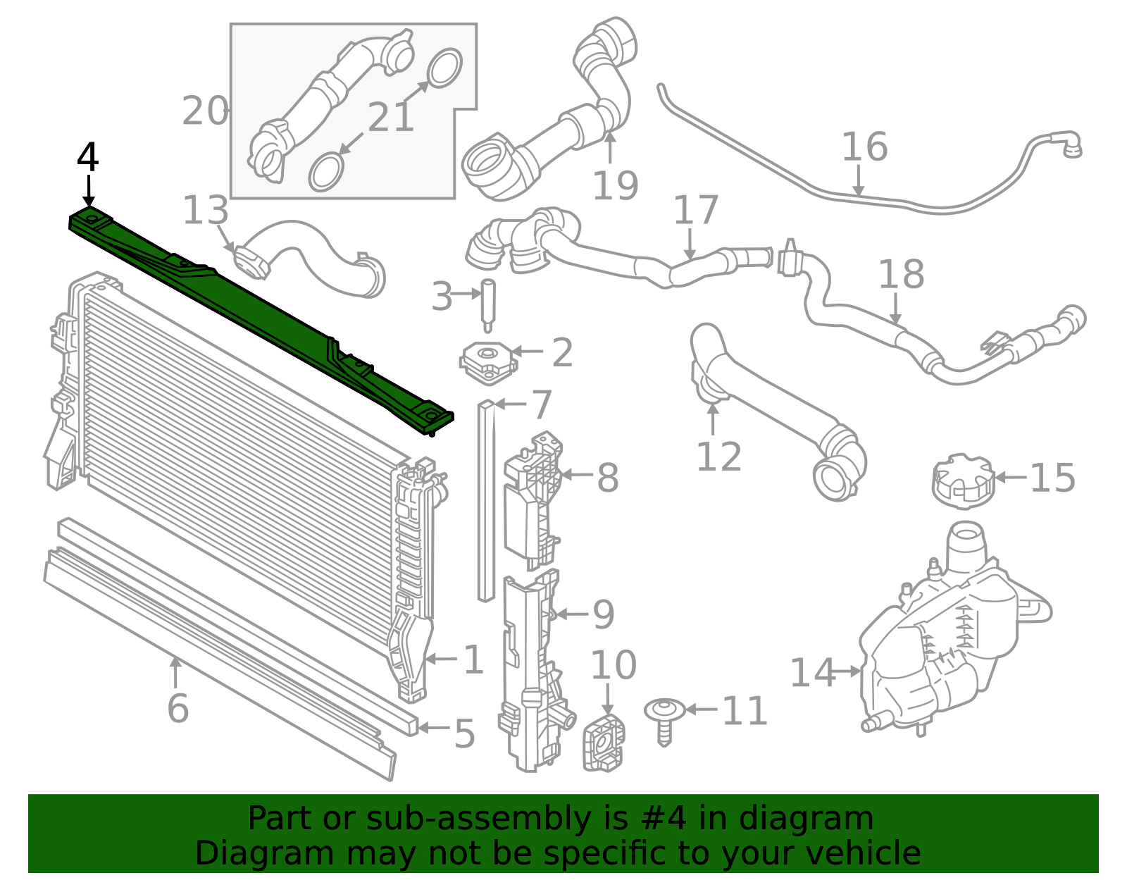 17-11-9-846-969 - Upper Cover 2023-2026 BMW | Genuine BMW Parts