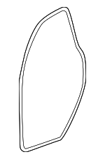 3B0867366MMGU - Body: Door Weather-strip for Volkswagen: Passat Image