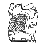 1PU12DX9AC - Body: Quarter Trim Panel for Jeep: Wrangler, Wrangler JK Image