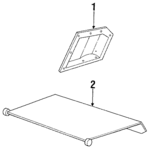 E8FZ61311A12A9B - Body: Side Cover for Ford: Escort Image