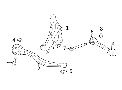 Suspension Components for 2015 Cadillac ATS #2