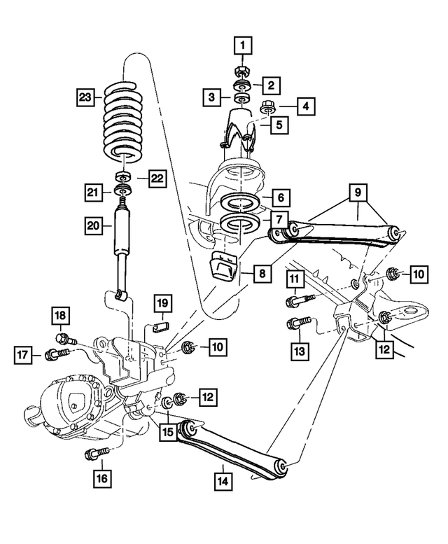 5139160AD - : Suspension Shock Absorber Package for Mopar Image