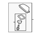 867600A020 - Electrical: Antenna Assembly for Toyota Image