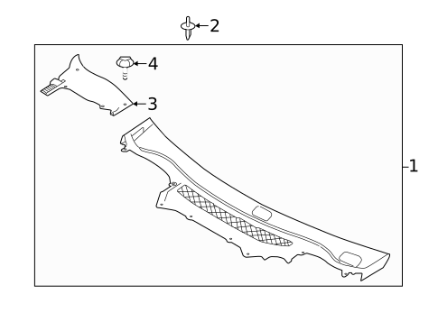 Cowl for 2021 Land Rover Range Rover Sport #0