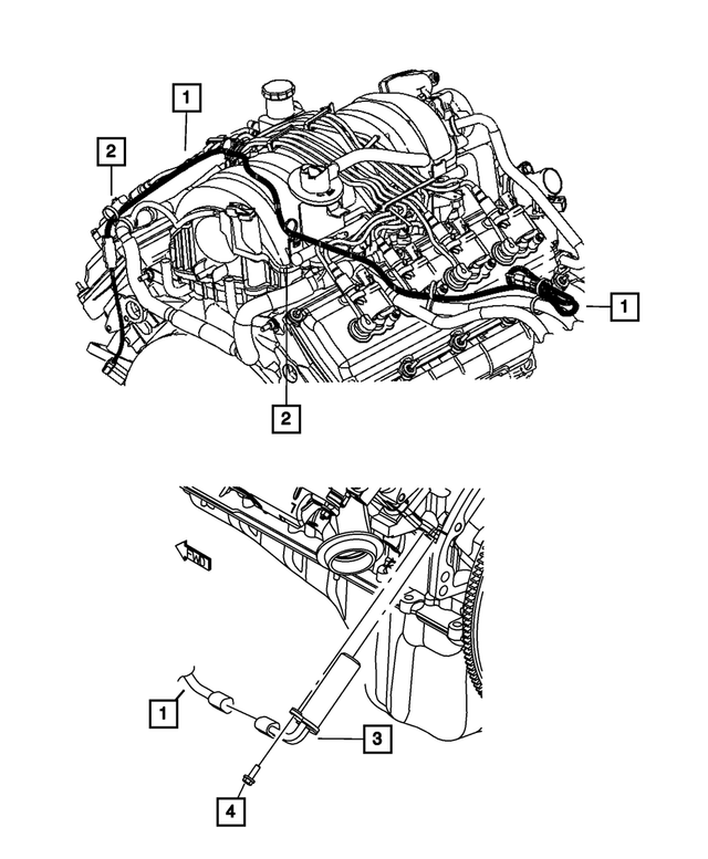 6501373 - 5.7L Gas; Engine: Hex Head Bolt for Mopar Image
