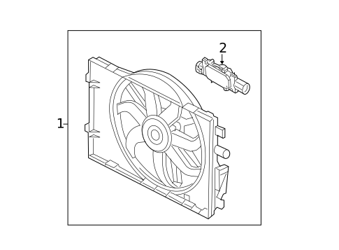 Cooling Fan, Clutch & Motor for 2011 Ford Fusion #0