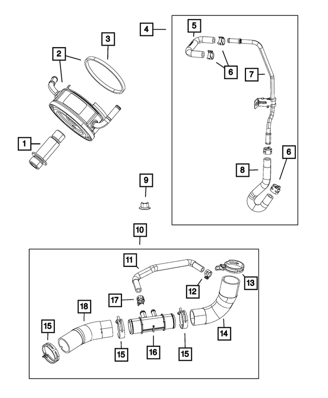 52029091AA - Engine: Hose Clamp for Mopar Image image