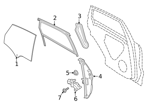 Rear Door for 2022 Porsche Macan #0