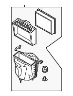 16500CF10A - : Air Cleaner Assembly for Nissan: 350Z Image