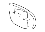 8796133B30 - Body: Mirror Glass for Lexus: ES300h, ES350, GS F, GS Turbo, GS200t, GS300, GS350, GS450h, IS200t, IS250, IS300, IS350, LS460, LS600h, RC F, RC200t, RC300, RC350 Image