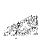 6509262AA - Fuel: Hex Flange Nut for Mopar Image