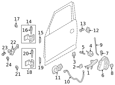 Front Door for 2014 Mini Cooper Countryman #0