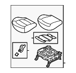 88100B2AL2KGF - : Cushion Assembly for Kia: Soul Image