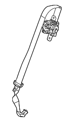 48293S5A00ZA - Electrical: Center Belt Assembly for Acura Image