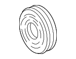YB3299 - HVAC: Motorcraftâ„¢ Pulley for Ford: Contour, Escape, Taurus, Windstar | Lincoln: Continental | Mercury: Cougar, Mariner, Mystique, Sable Image