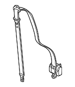 89022612 - Electrical: Belt &amp; Retractor for GM Image