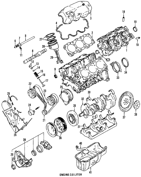 Engine for 1993 Chrysler LeBaron #0