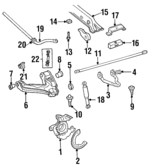 15981177 - Suspension: Knuckle for Chevrolet: C1500, C2500, C3500, K1500 Pickup, K2500 Pickup, K3500 Pickup, Suburban C1500, Suburban C2500, Suburban K1500, Suburban K2500 | GMC: C1500 Pickup, C2500 Pickup, C3500 Pickup, K1500 Pickup, K2500 Pickup, K3500 Pickup, Suburban C1500, Suburban C2500, Suburban K1500, Suburban K2500 Image