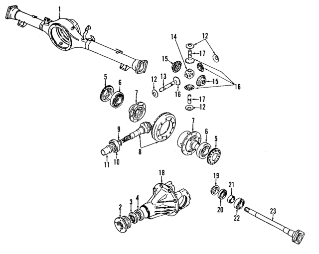 96065666 - Universals &amp; Rear Axle: Companion Flange for GM Image