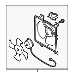 7812A175 - : Fan Assembly for Mitsubishi Image