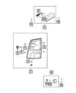 68604811AA - Electrical: Bulb, Left for Chrysler: Pacifica | Dodge: Dakota, Nitro, Ram 1500, Ram 2500, Ram 3500, Viper | Jeep: Commander | Ram: 1500, 2500, 3500, Dakota Image