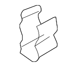 11147808774 - : Engine Cover Clip for BMW: X5 Image