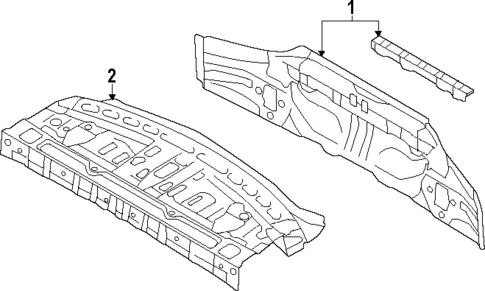 Rear Body for 2025 Toyota GR86 #0